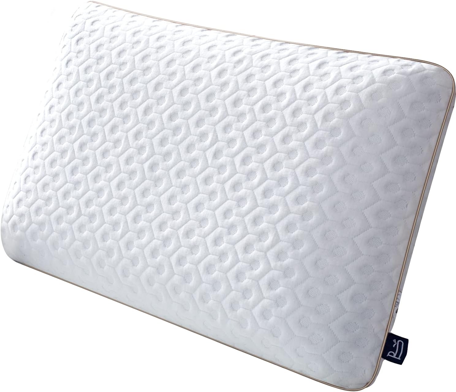 BedStory Memory Foam Pillow, Cooling Gel Pillows for Sleeping, Cervical Bed Pillow for Neck Pain Orthopedic - Side Back Stomach Sleepers, Removable Washable Cover & Ventilated Design (40X60X13CM)