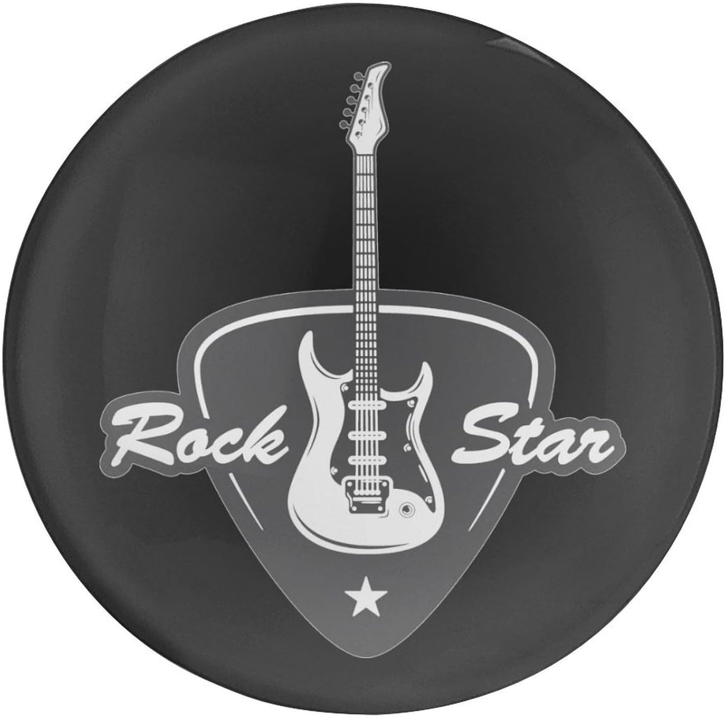 Bass-Guitar Rocks-Music Fridge Magnets Glass Refrigerator Magnet Decor Sticker for Kitchen Accessories