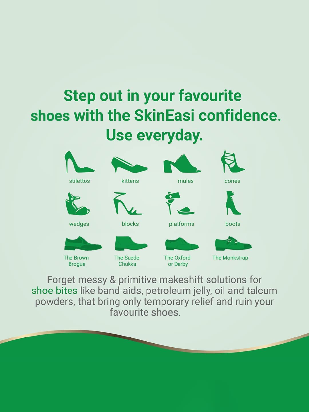 Ski'neasi Comfoot, Anti Shoe-Bite Gel, Patented Solution for Painful Shoe-Bite, Everyday Skin Protection, 20 Gram