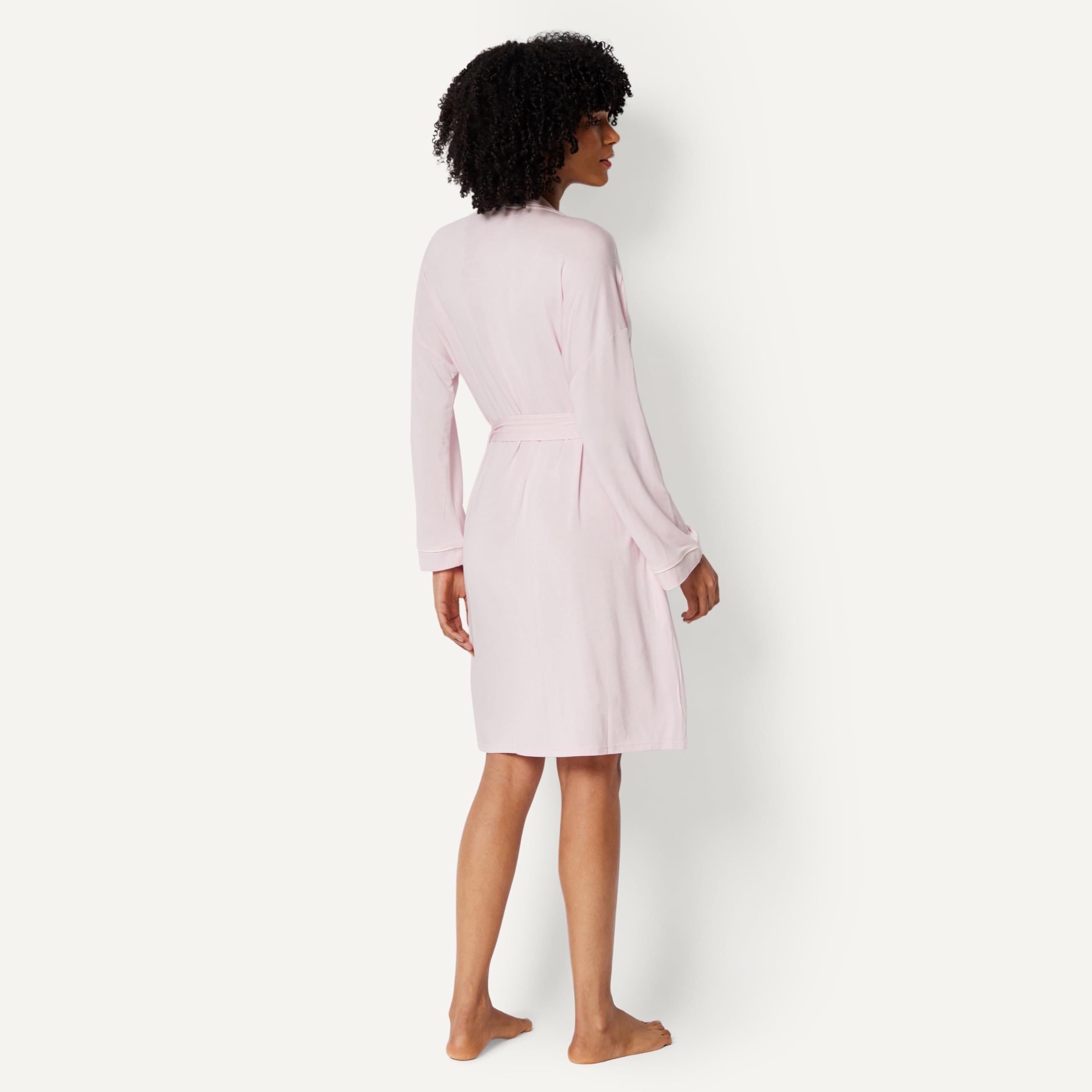 Amazon Essentials Donna Accappatoio a Maniche Lunghe, Misto Modal