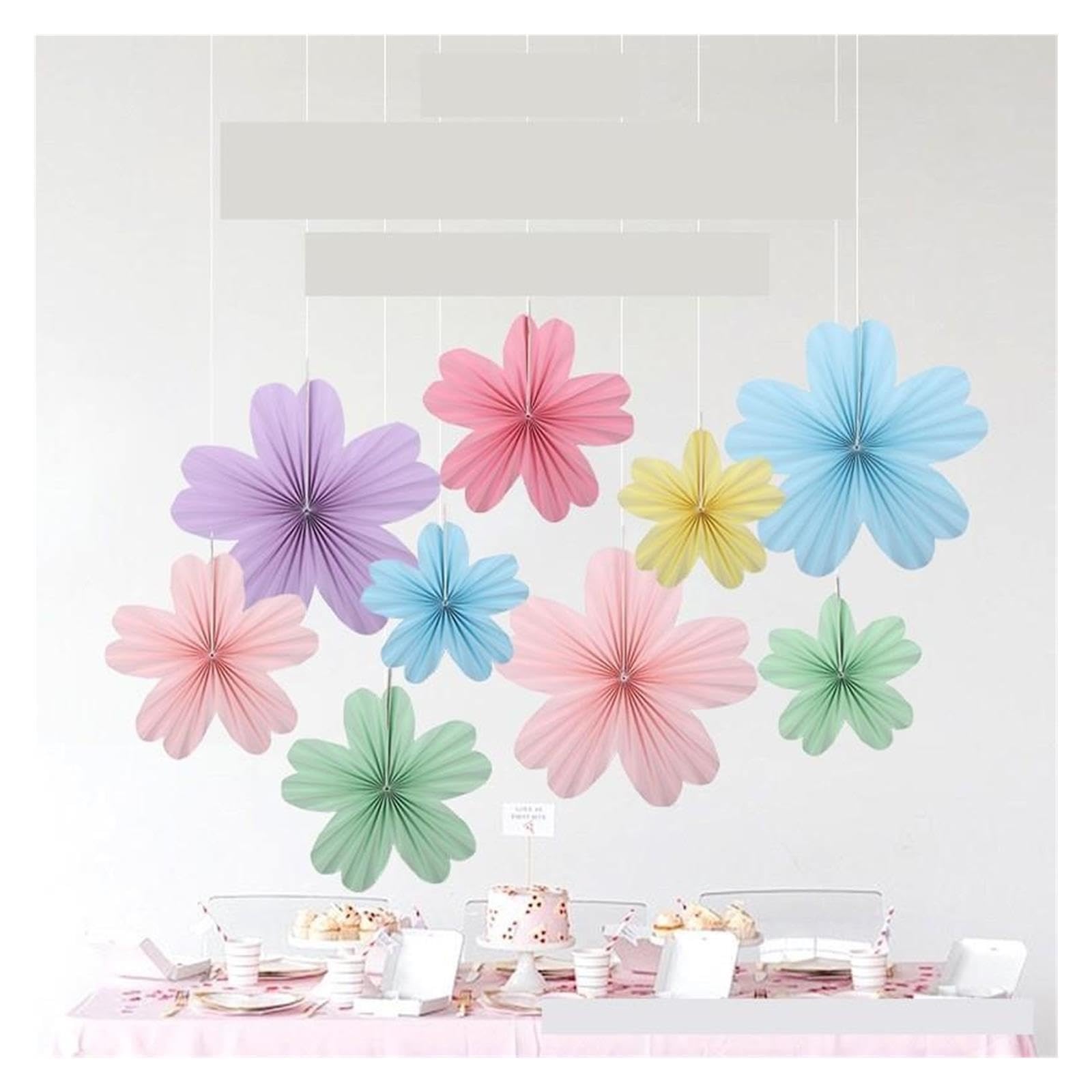 1 Set Di Fiori Da Parete Tridimensionali Per Decorazioni