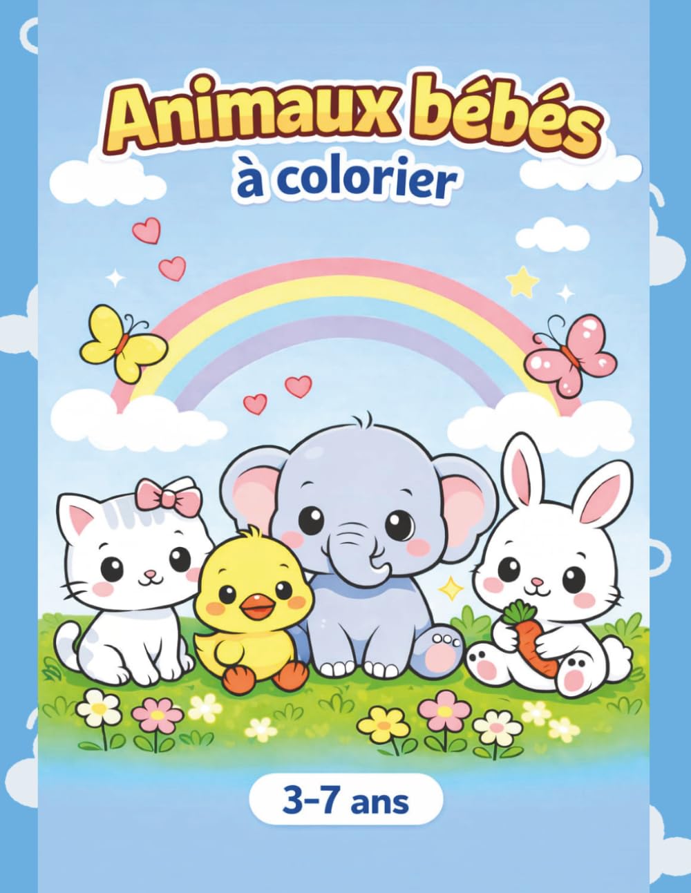 Animaux bébés à colorier