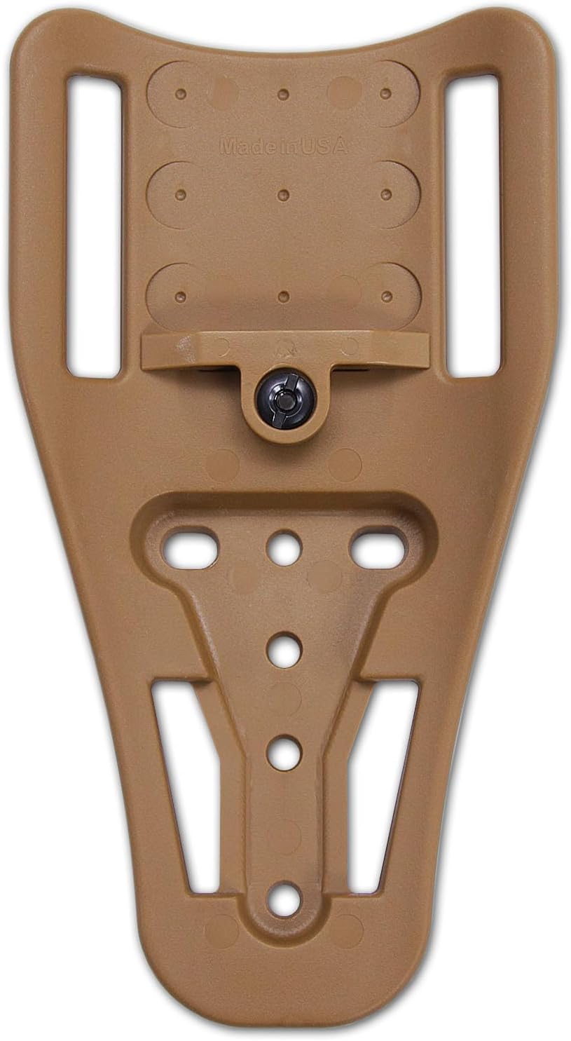TRS UBL Duty Drop Holster Attachment and Spacers - Fits Belts up to 2.00in - USA Made, for Faster and Cleaner Weapon Draw