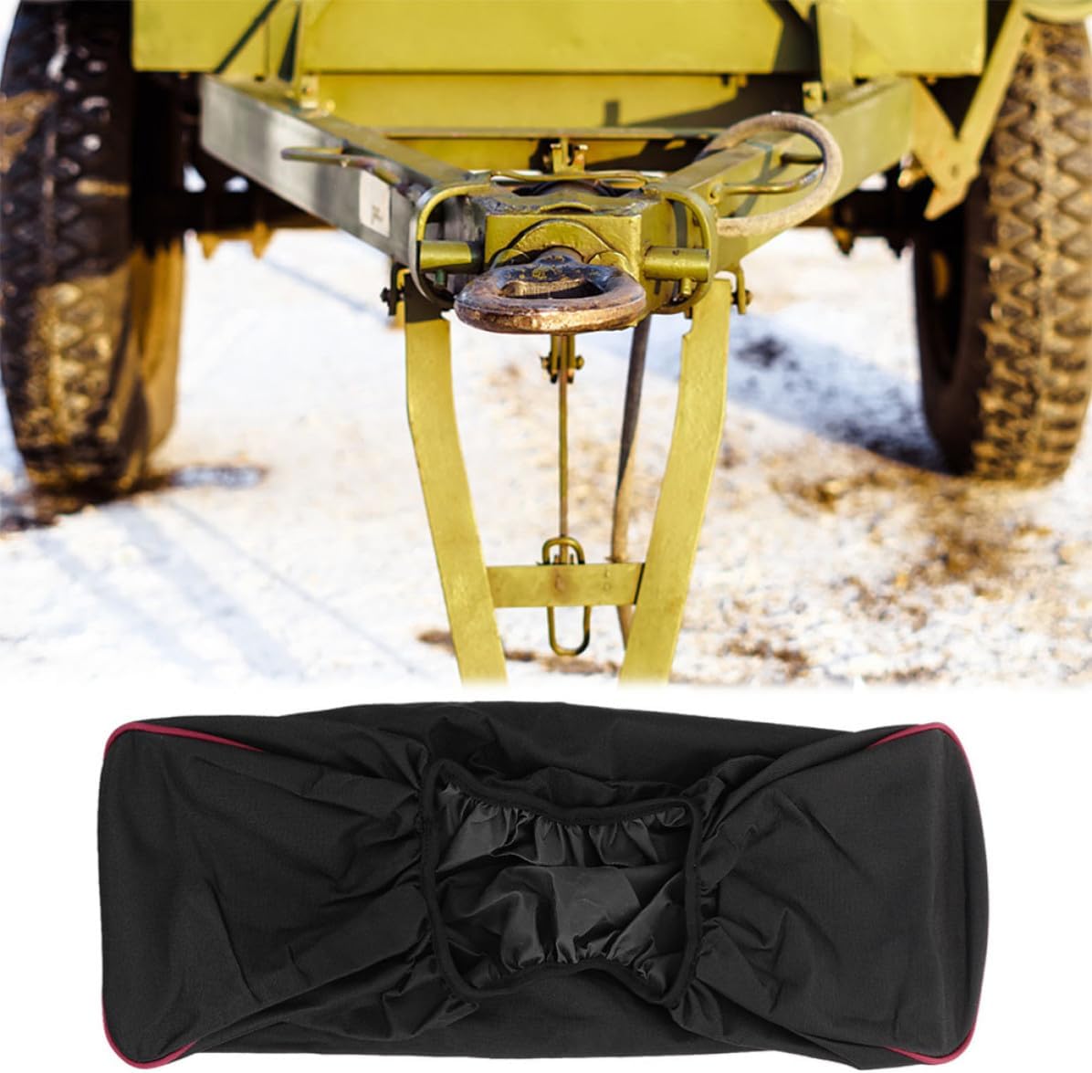 2pcs Winch Cover Breathable Oxford Cloth Protector