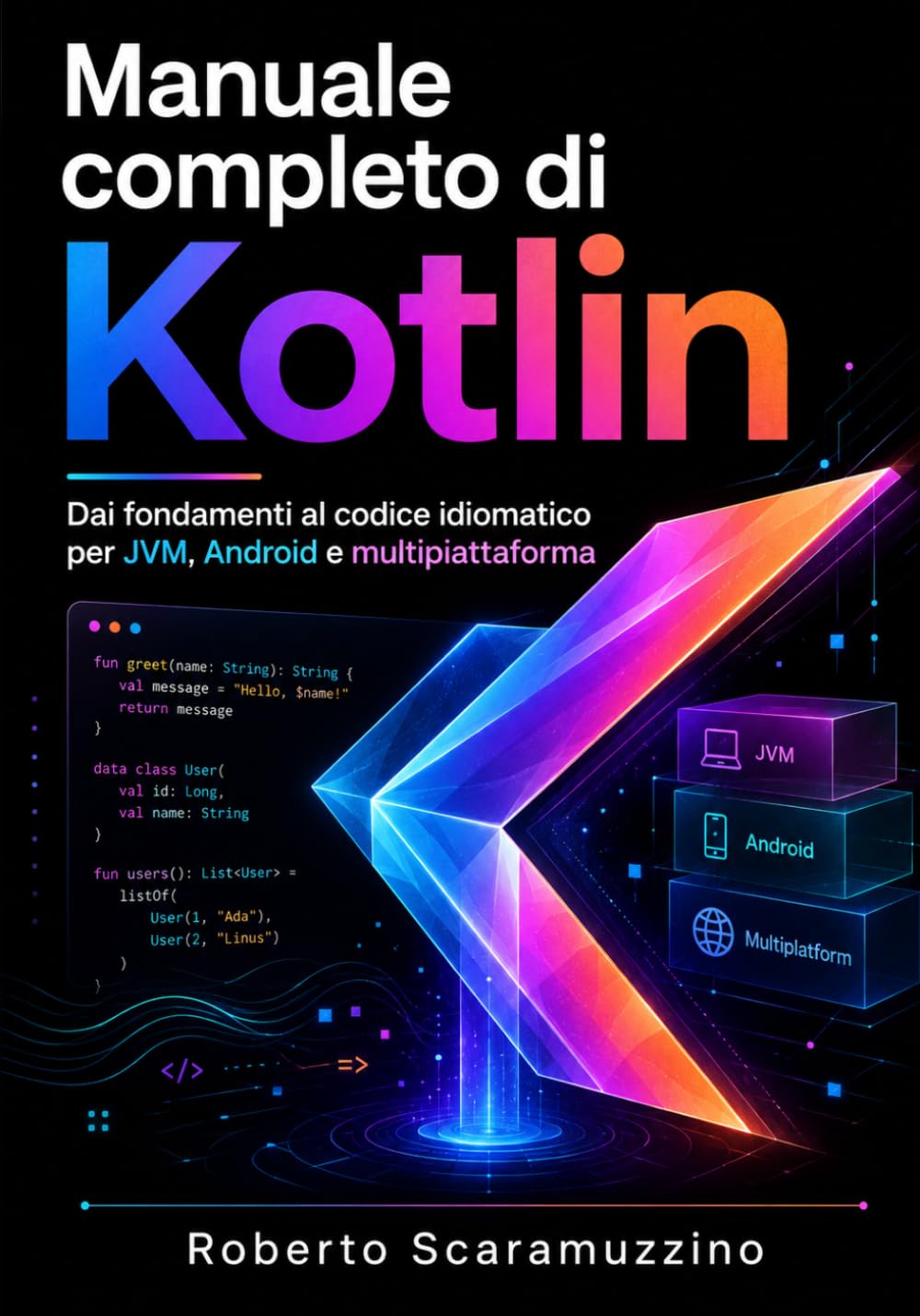 MANUALE COMPLETO DI KOTLIN: Dai fondamenti al codice idiomatico per JVM, Android e multipiattaforma: 32 (Programmazione)