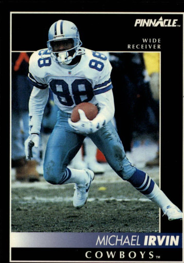 Amazon.com: 1992 Pinnacle Football Card #42 Michael Irvin
