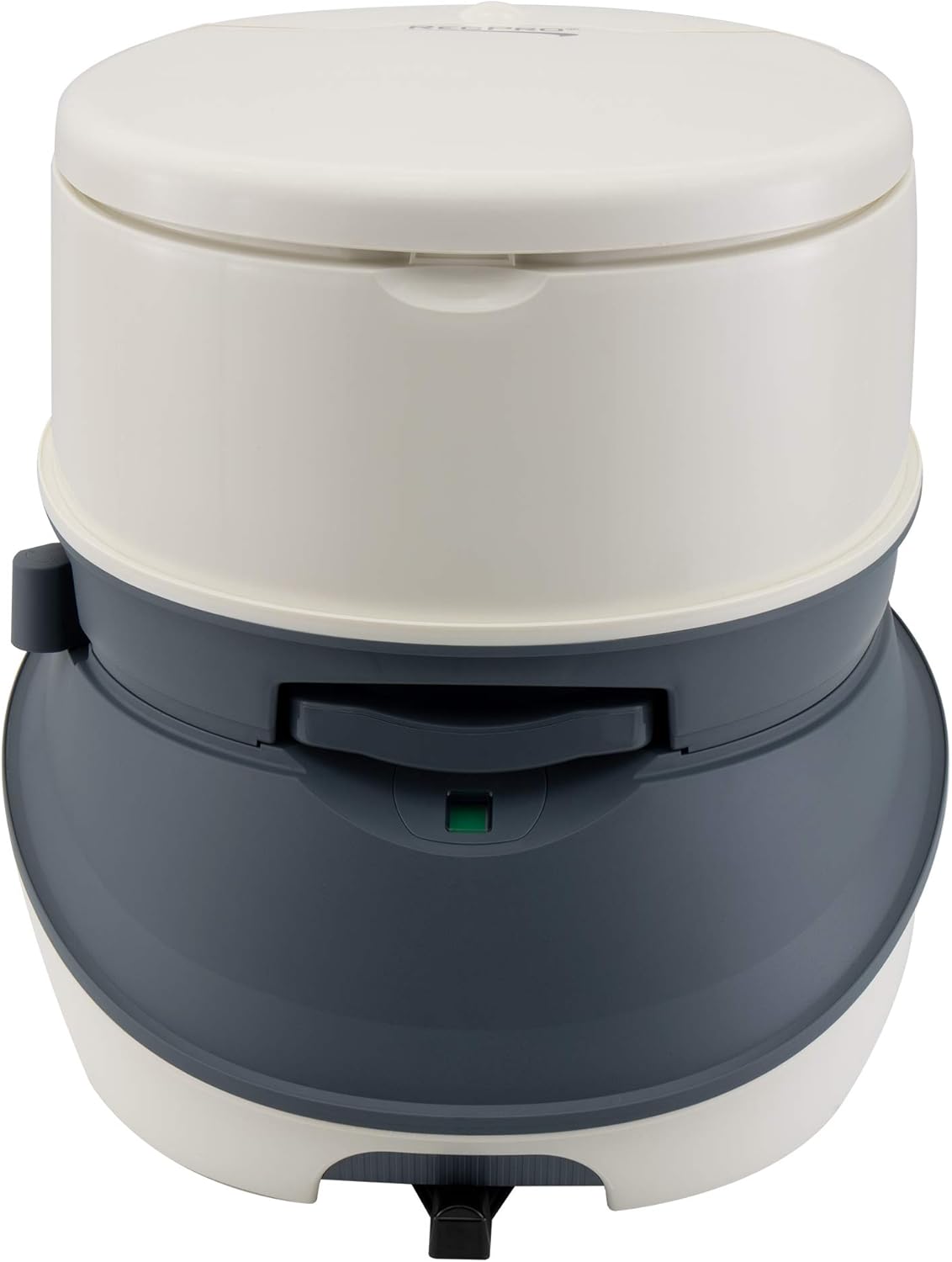 RecPro Newavo Evo Portable Camping Toilet | for RV and Camper | Convenient Floor Mount | 5.3Gal Capacity