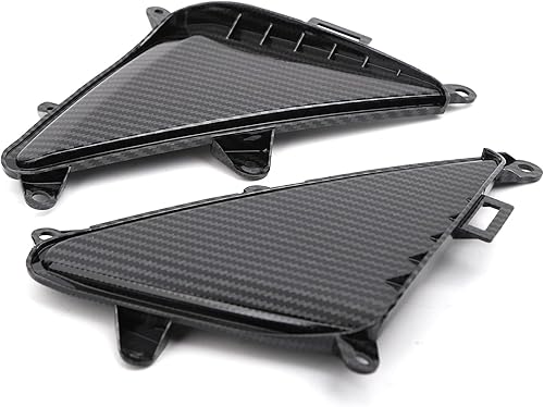 Miniatura 81 de Mokuo Luz de cabeza de fibra de carbono para motocicleta, panel lateral, soporte de señal de giro, apto para Honda Grom Msx 125 SF 2013-2016