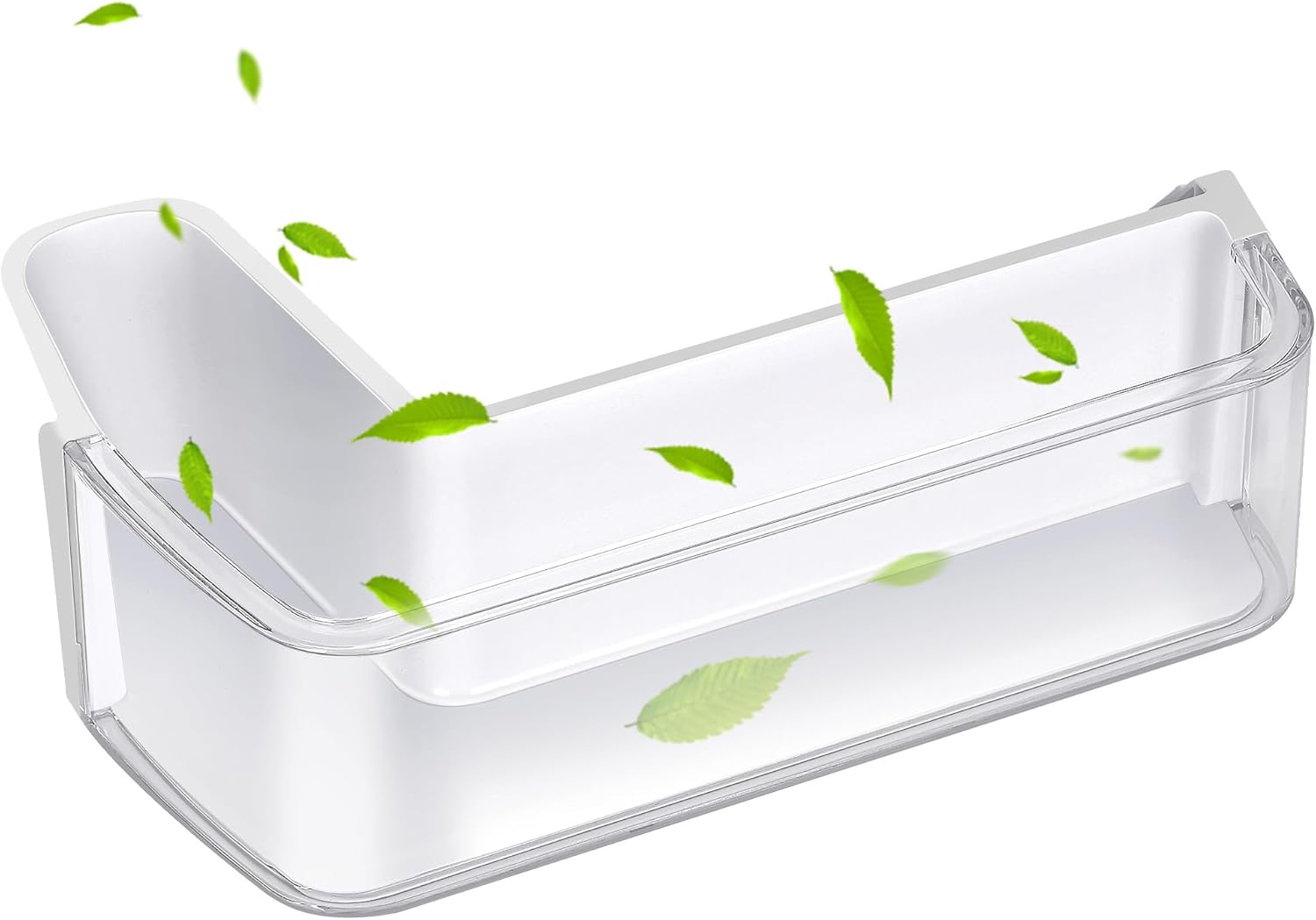 DA97-12652A Refrigerator Door Shelf Bin Replacement (Left Middle) Compatible with Samsung RF263TEAE, RF263BEAE, RF265BEAESG, RF265BEAESR, Replaces Part number : 3973522 AP5623588 PS4176655 EAP4176655