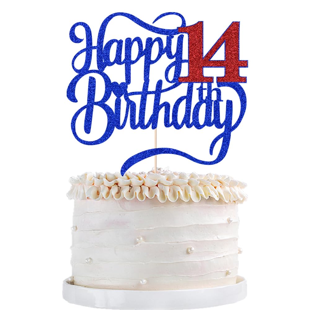 Red 70th birthday cake topper ， happy 70th birthday cake topper， 70th birthday party cake decorations (length 7.5in * wide6.5 in) (red 12)