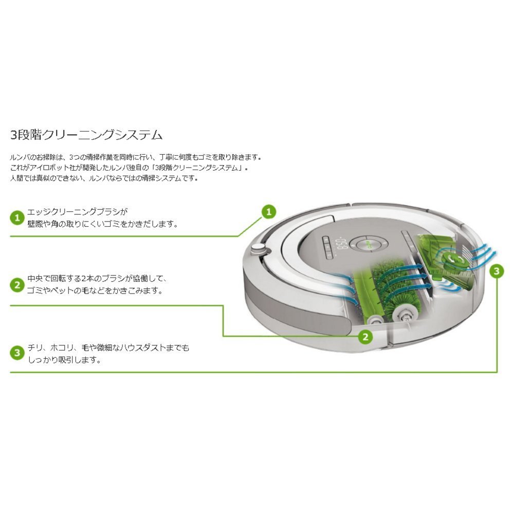Amazon | ルンバ680 R680060 | アイロボット(IRobot) | 掃除機用 