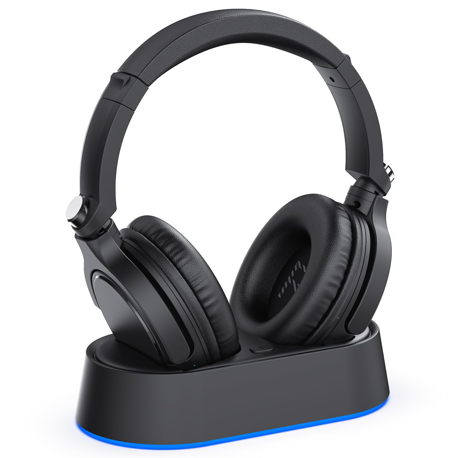 Wireless Headphones for TV Watching, TV Headphones Wireless for Seniors with Transmitter Charging Base, 65H No Audio Delay Bluetooth Headphones for TV, HiFi Stereo Sound, Gifts for Parents/Elderly-image-41