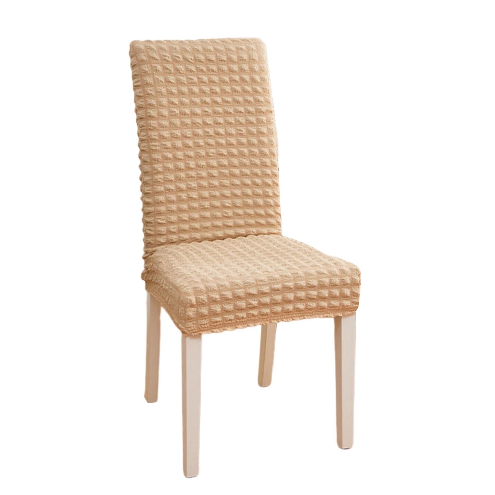 Jazuaiao Chair Covers Dining Room Elastic Removable Washable for Kitchen Hotel Wedding Banquets Dining Slipcovers