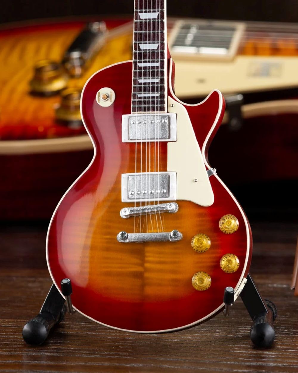 Gibson 1959 Les Paul Standard Cherry Sunburst Mini gitara replika kolekcjonerska
