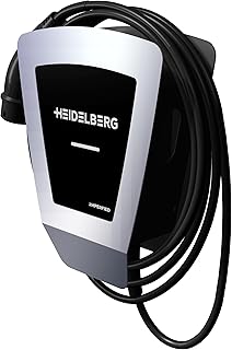 HEIDELBERG Wallbox mit 11 kW Ladeleistung. §14 a-konform. Inkl 7,5 m Ladekabel. Bis zu 5 Jahre Garantie. Für Privat & Unternehmen. Ladestation Energy Control Plus