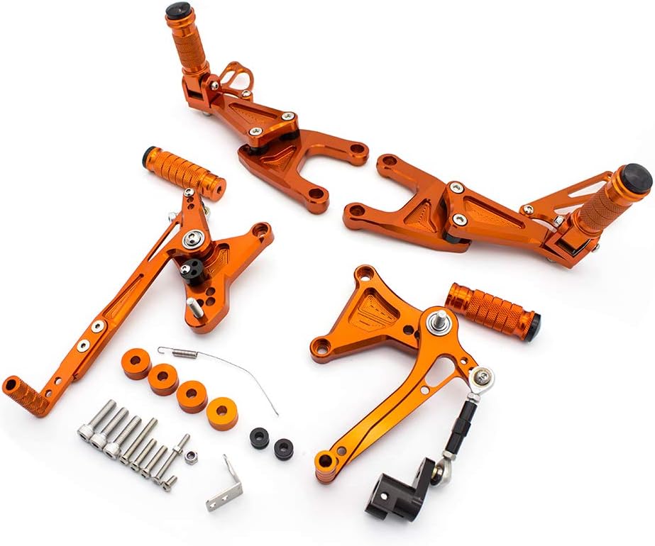 FXCNC CNC CNC Billet Motorcycle Adjustable Rearsets Foot