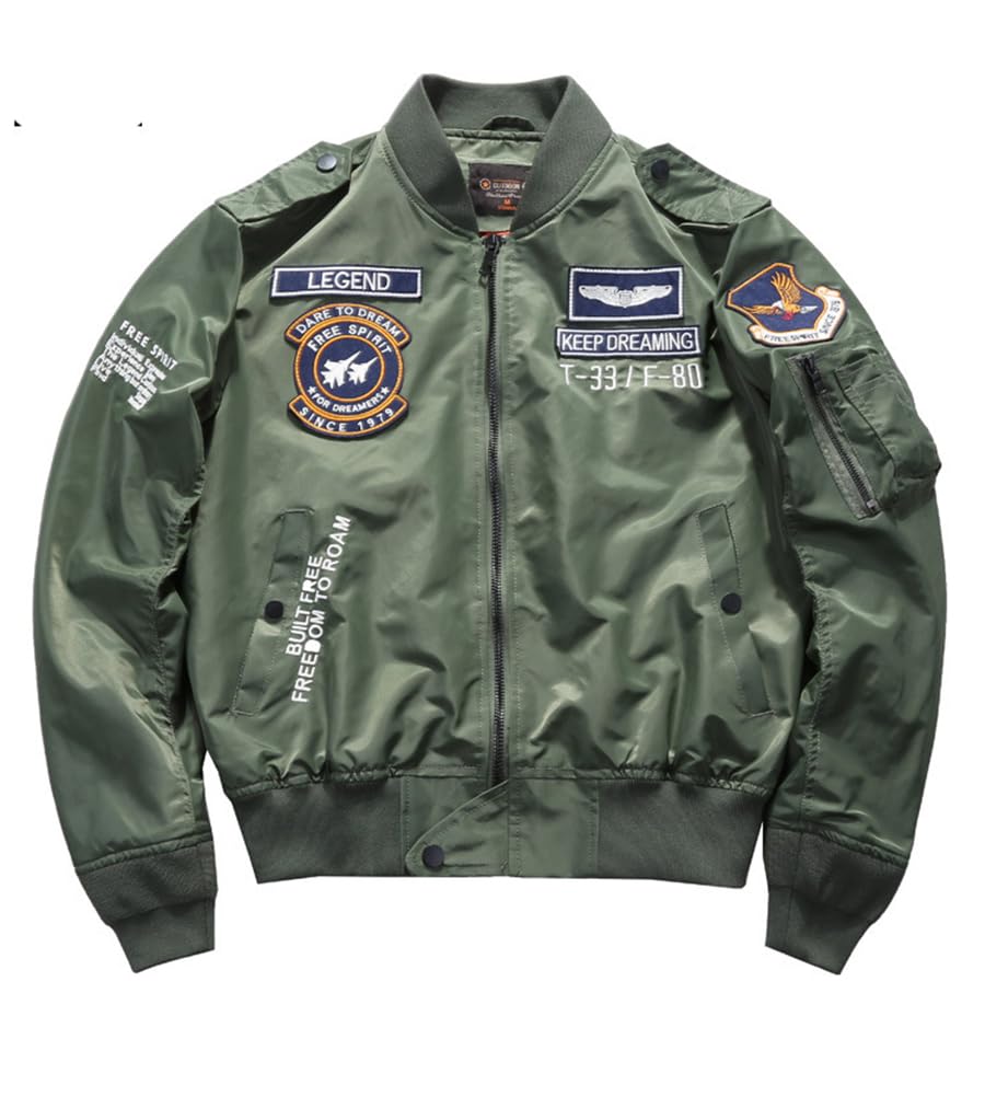 【ワコマリア】リバーシブル　MA-1　ジャケット　ロゴ刺繍入り　着画あり　日本製 ワコマリア】リバーシブル MA-1 ジャケット ロゴ刺繍入り 着画