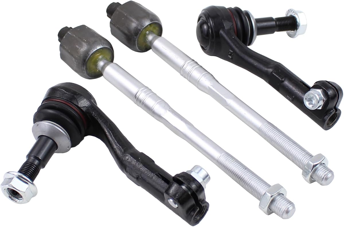 Front Inner and Outer Tie Rod End for BMW 128i 135i 323i 325i | for 328i 330i 335d 335i 335is X1 Z4 2006-2016