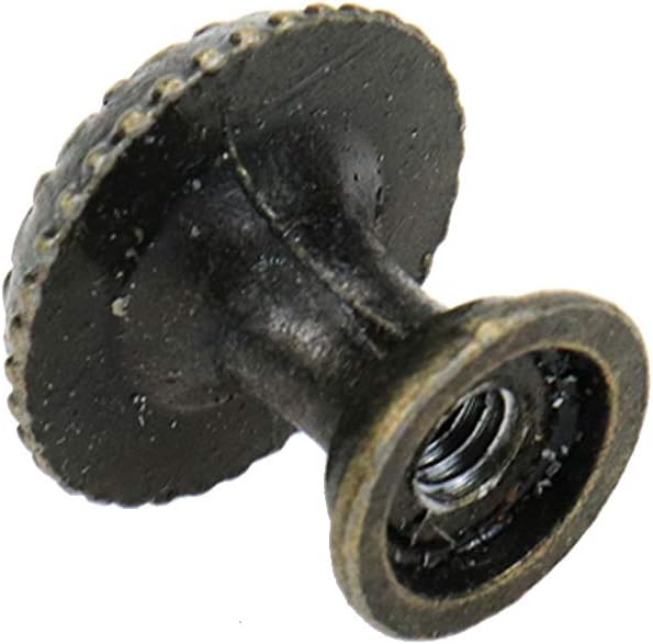 Bitray 10PCS Mini Metal Jewelry Box Knobs Vintage Bronze Chest Case Pulls