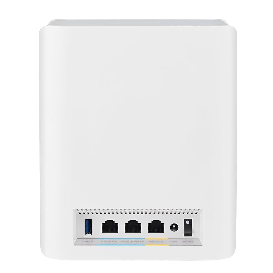 ASUS ZenWiFi BT10 Tri-Band WiFi 7 Mesh, 18 Gbps, 3000 sq.ft