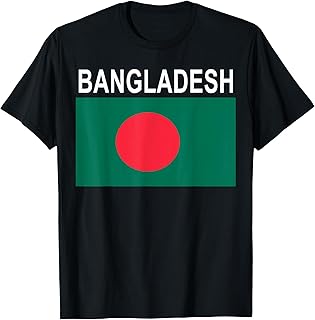 Bangladesh Flag T-shirt - Bangladeshi Pride Tee T-Shirt
