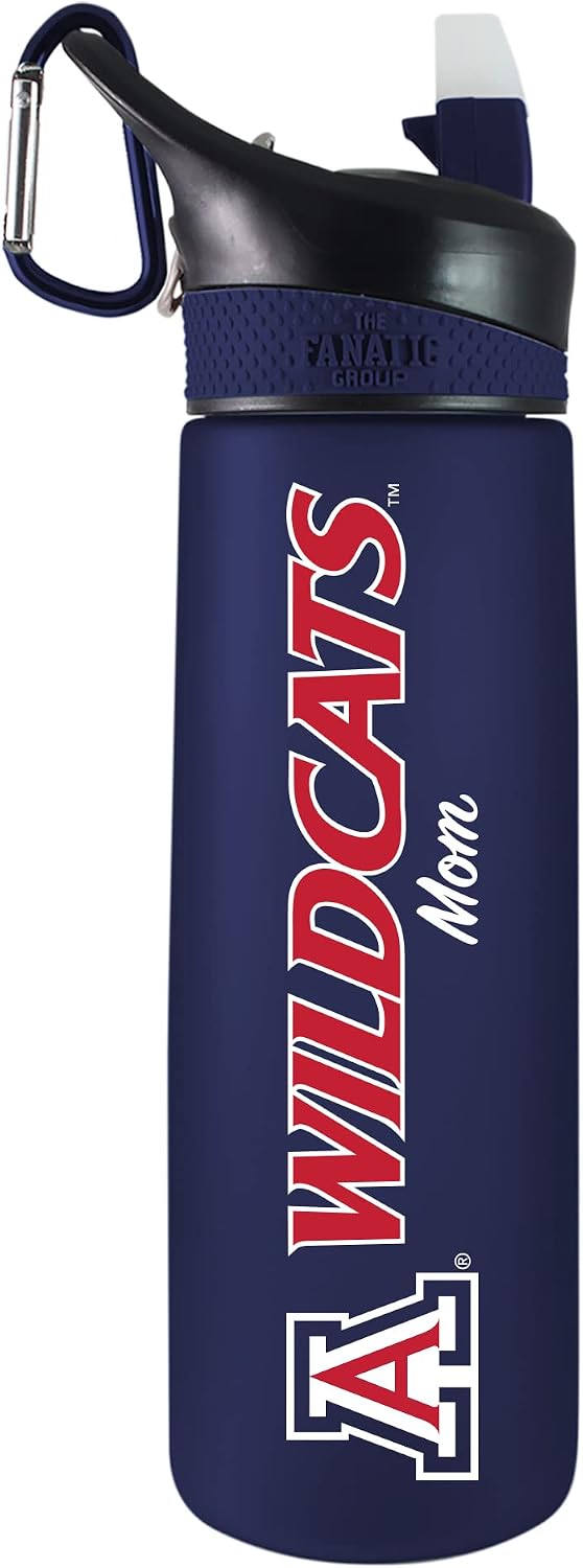 The Fanatic Group University of Arizona Mom 24 oz Frosted Sport Bottle - Navy