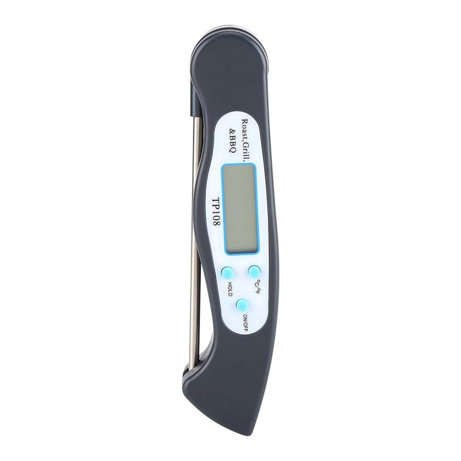 Thermomètre Numérique Pour Aliments – Sonde Pliable, Lecture Instantanée, Pour Barbecue Et Cuisine