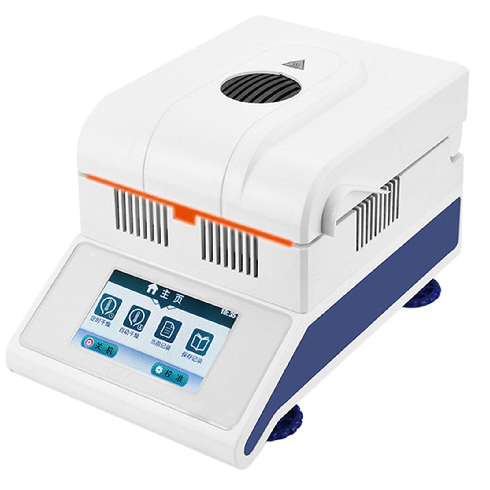 Laboratorium halogenowe Analizator wilgoci 50g 100 g dla surowców chemicznych, zbóż, minerałów, produktów organicznych, żywności, surowców farmaceutycznych, papieru,100g0.002g