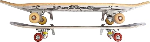 Vista 14 de YYST Soporte de pared para monopatín con ángulos de 45°, soporte de pared para adaptarse a tablas largas, monopatín, etc. Almohadilla de silicona