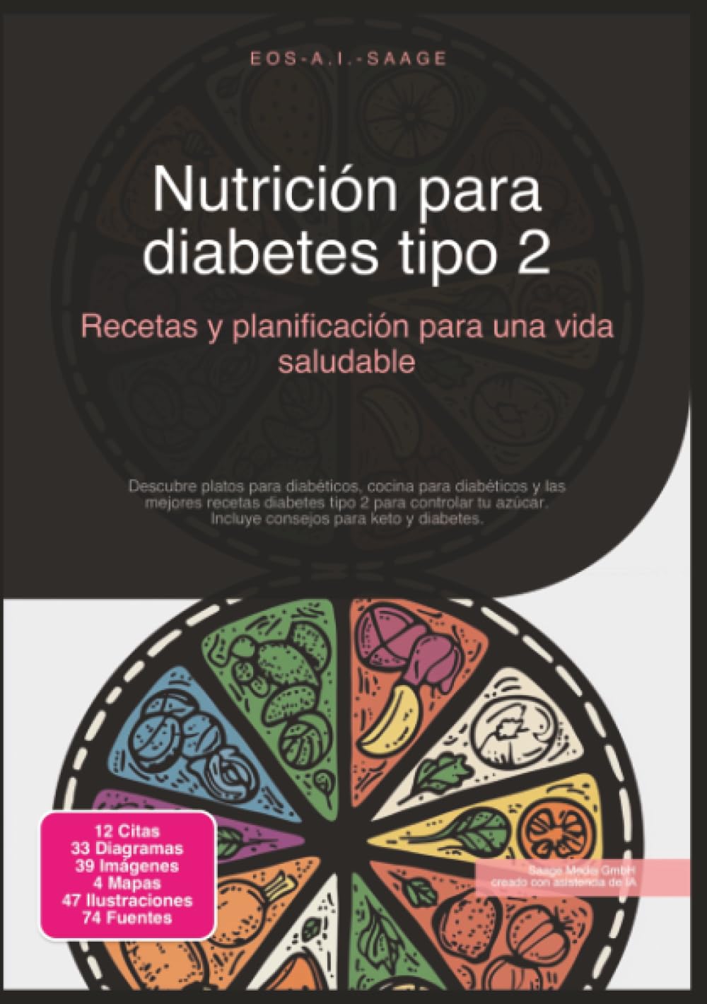 Nutrición para diabetes tipo 2: Recetas y planificación para una vida saludable