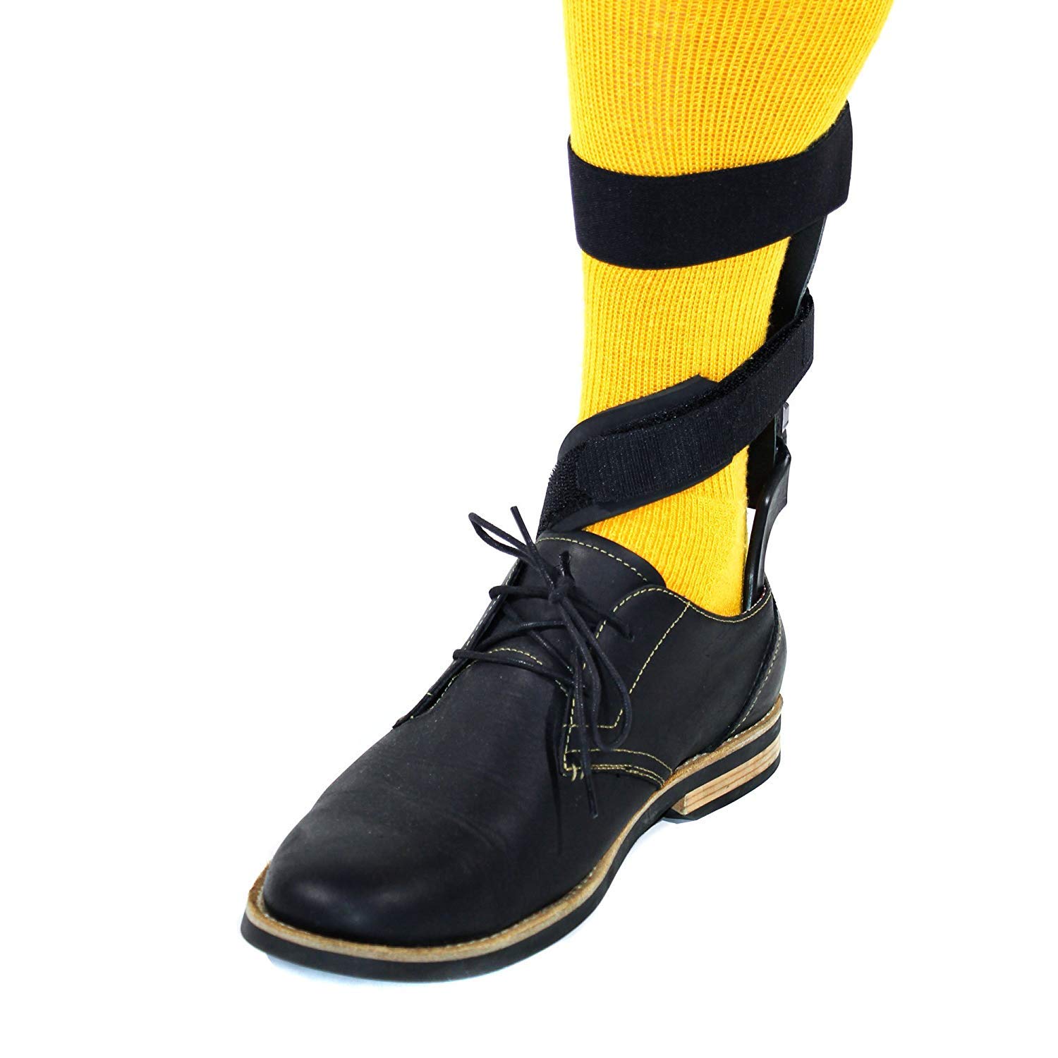 Step-Smart Brace for Drop Foot/AFO, Adjustable Foot Drop Brace for Walking with Shoes or Running (Left Foot - Large/X-Large), Made in the U.S.A. by Insightful Products