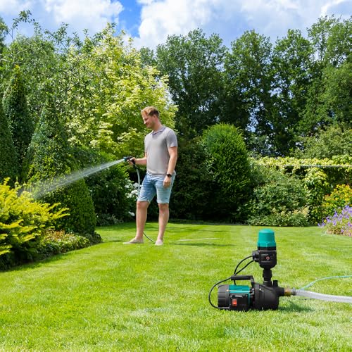 VONROC Pompe Hydrophore 800W – Débit 3300 l/h – Pression 4 bar – Hauteur Refoulement 40 m – Aspiration 8 m – Pressostat Automatique Inclus – Pompe pour Jardin, Eau Potable - Irrigation, Alimentation – vue 3