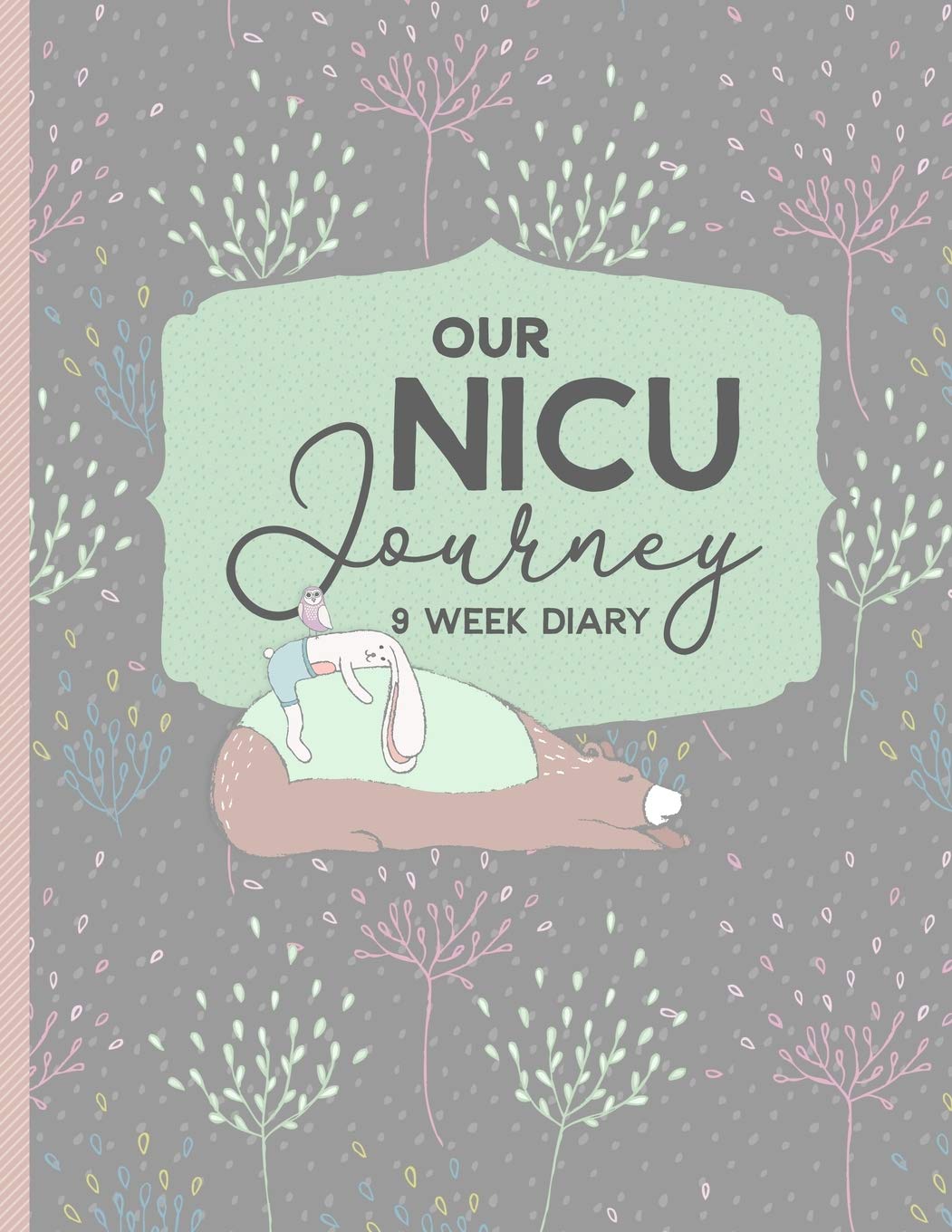 Our NICU Journey, 9 Week Diary: Neonatal Intensive Care Unit Journal for Mom's | The Preemie Parent's Companion | Tracking Daily Activities of Babies in the NICU