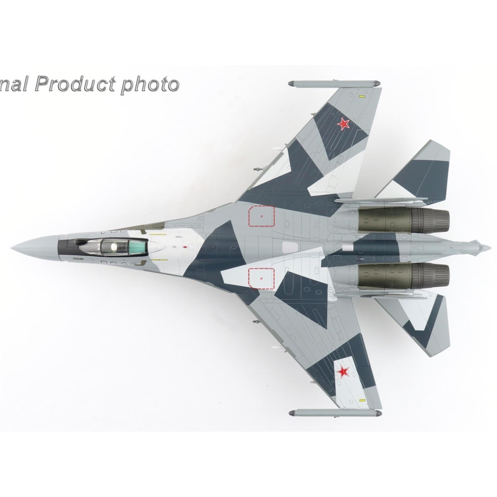 aerei a reazione Prototipo dell'aereo da caccia Su-35 in scala 1:72 completamente carico regali per piloti