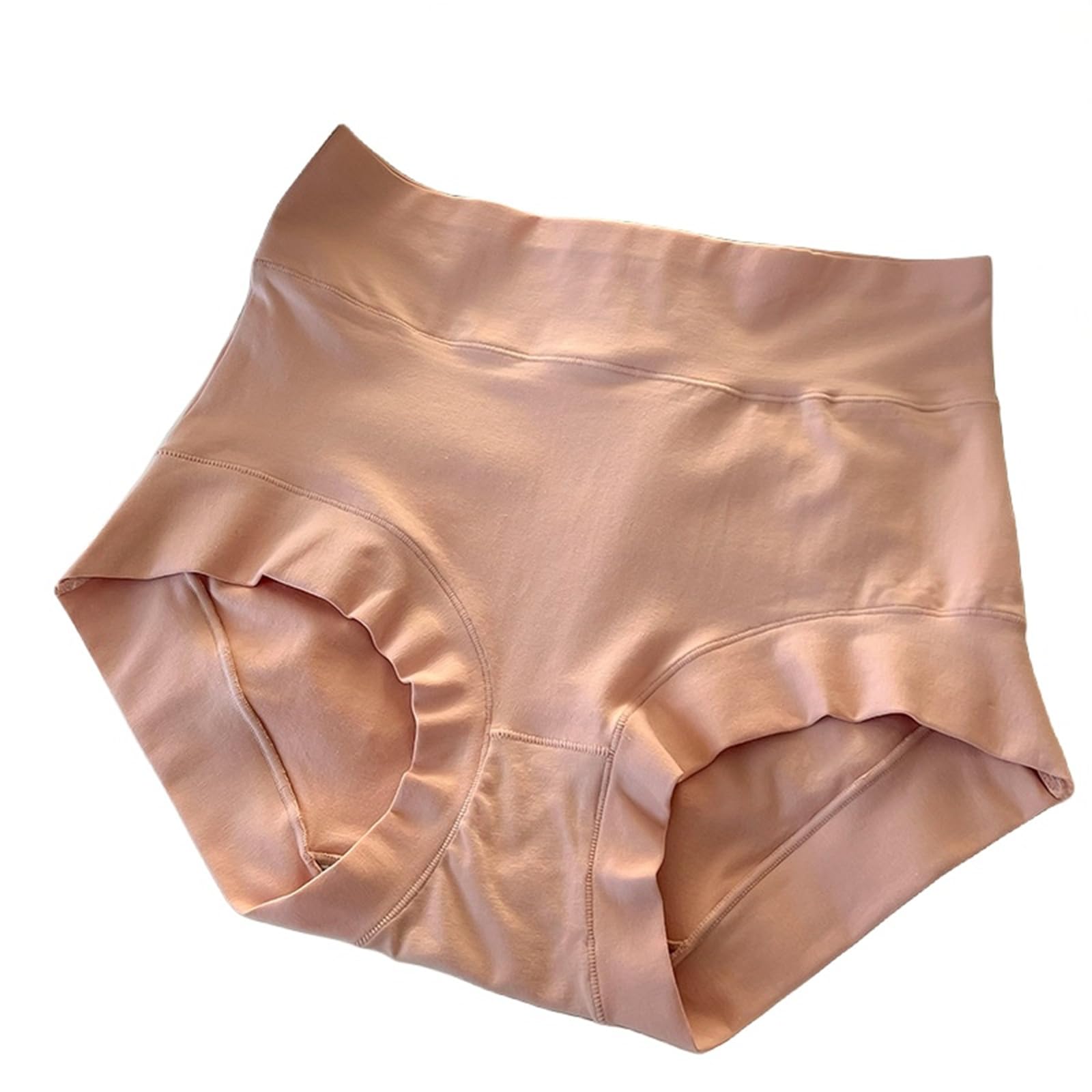 Culotte Hipster Donna Biancheria Intima A Vita Alta da Donna in Cotone A Fiocco Lungo 3 Confezioni-A-2Xl 70-80Kg