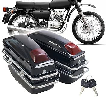Amazon | iimono117 バイク用 ハードケース 左右セット 高さ28