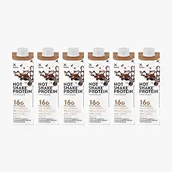 Bebida Proteica NotCo NotShake Protein Chocolate 6x250ml, 16g de Proteína, Ingredientes 100% Vegetais, Sabor Chocolate, Low Carb, Sem Lactose, Sem Açúcar Adicionado, Baixo em Gorduras, Vegetariano.