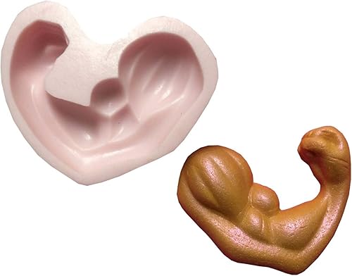 Big Muscle GYM, fitness, (segunda imagen de medidas/sin devoluciones) Molde de silicona por Oh! Sweet Art