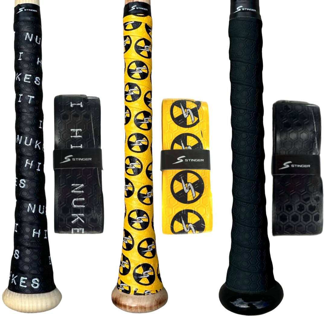 Stinger Sports Premium Polymer Bat Grip(Baseball and Softball)
