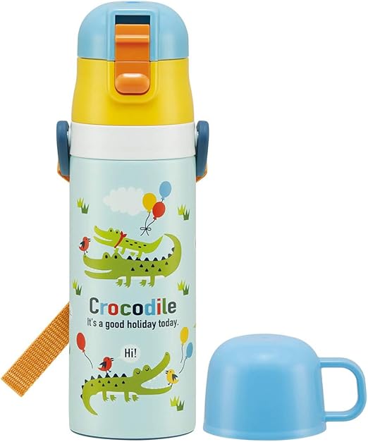 Amazon スケーター 子供用 2way ステンレス 水筒 コップ付き クロコダイル 430ml Skdc4 水筒 マグボトル オンライン通販 Amazon スケーター 子供用 2way ステンレス 水筒 コップ付き クロコダイル 430ml Skdc4 水筒 マグボトル オンライン通販