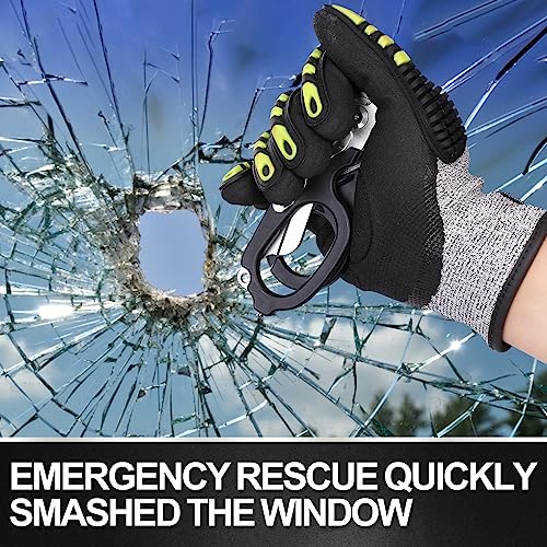 Kicloms 6In1 Trauma Shears,Emergency Shears With Strap Cutter And Glass Breaker And Compatible Holster thumb #5