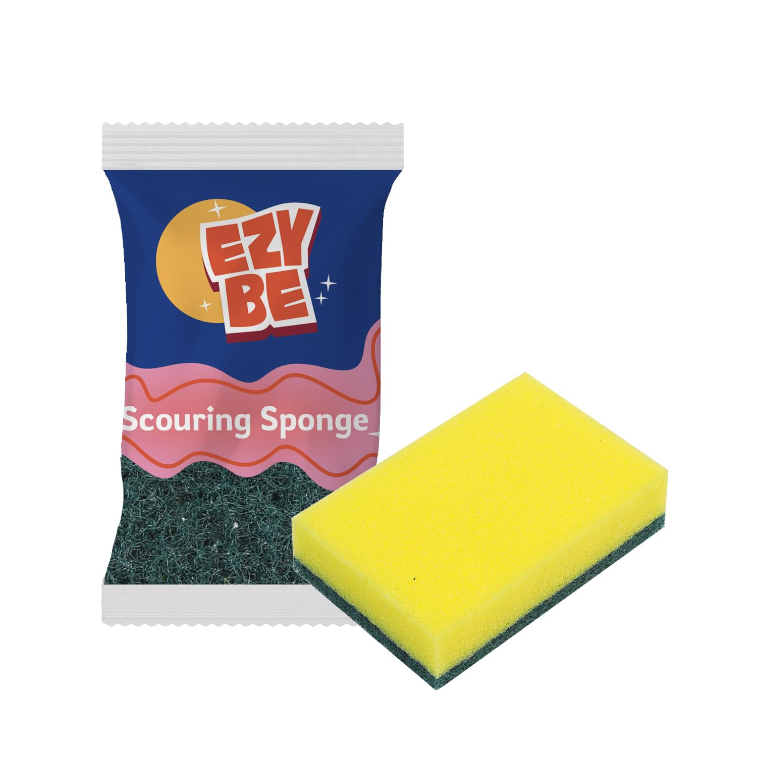 Ezybe Scouring Scrub Sponge for Utensil Cleaning - Kitchen Scrubber with Sponge, Pack of 12, Durable and Versatile Cleaning Pads, Ideal for Scrubbing Utensils and Surfaces, Effective and Long-Lasting (B0D73VQMWP) Amazon Price History, Amazon Price Tracker