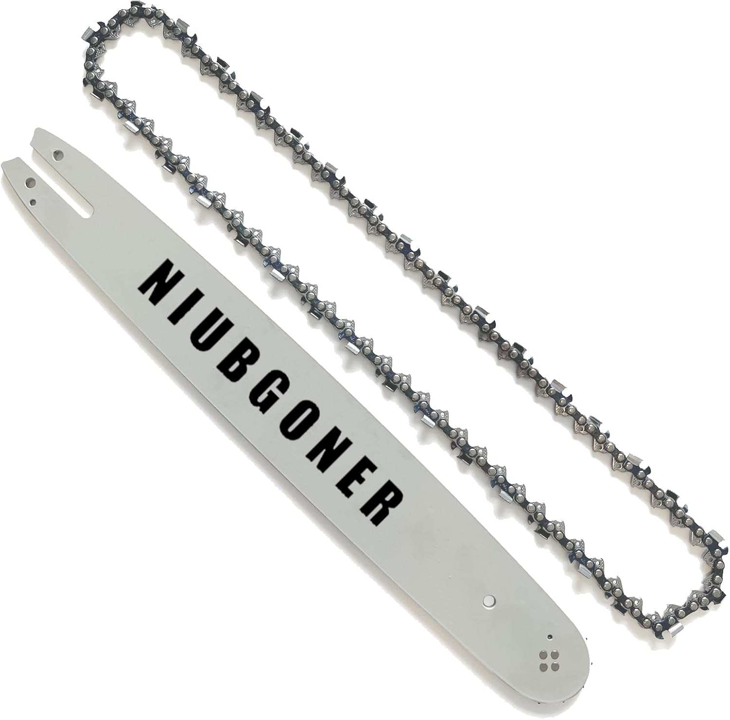 18inch saw Guide Bar and Chain Combo,Replacement Accessories Fits Stihl MS230, MS 230C, MS241 C-M, MS250, MS250C, MS250 C-BE, MS251, MS251C,3005 008 7017,325" 050" 68DL (2 Chains+ 1 Bar)