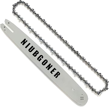 18 inch Chainsaw Guide Bar and Chain,Replacement Chainsaw Guide Bar for Stihl MS230, MS 230C, MS241 C-M, MS250, MS250C, MS250 C-BE, MS251, MS251C 325" Pitch, 050" Gauge, 68 Drive Links