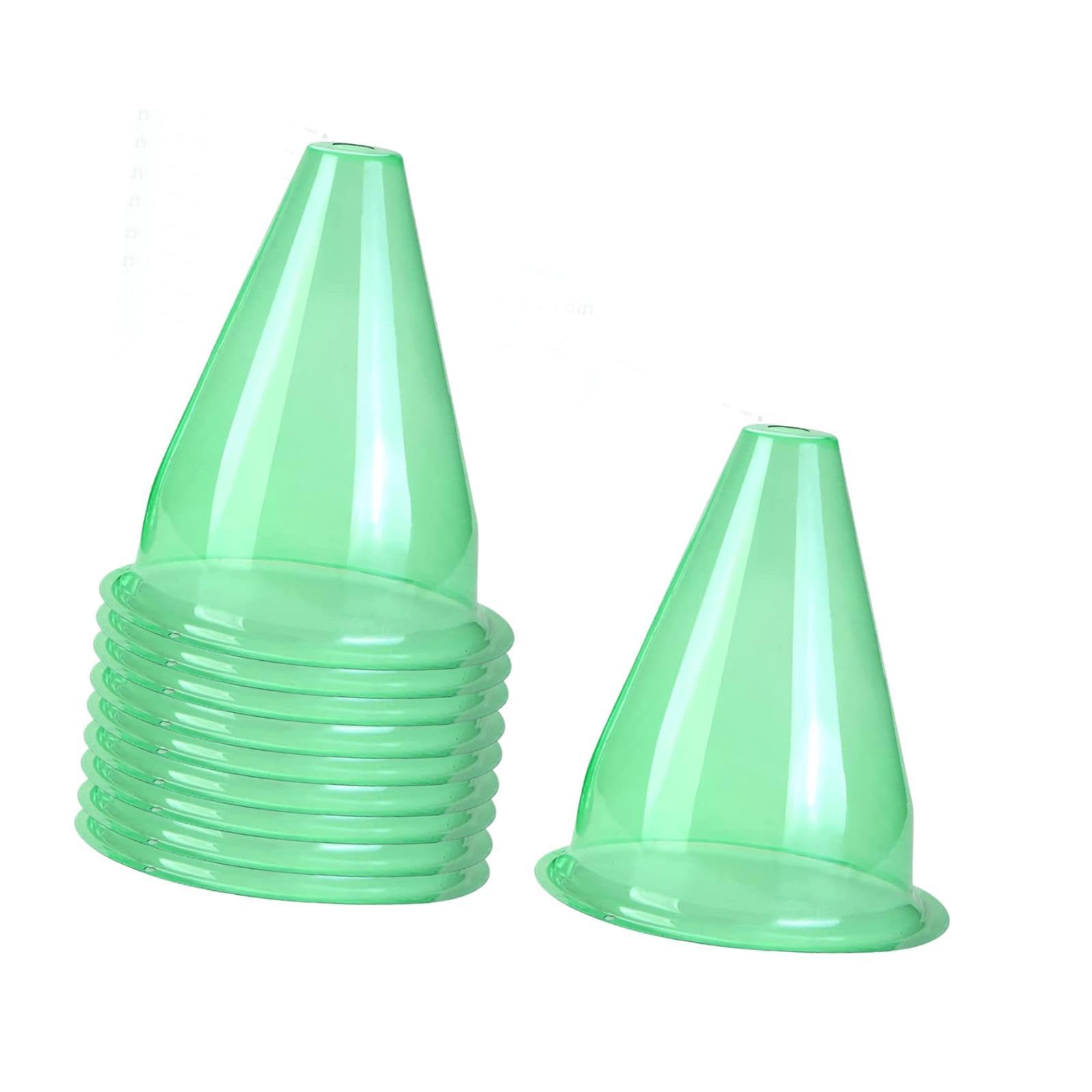 LICHTS® 10 Pieces Garden Cloches for Plants Gardening Tools Reusable Plant Protectors 24cmx20cm Green|Home & Garden|Yard, Garden & Outdoor Living|Garden Structures & Shade|Greenhouses & Cold Frames-picture-19