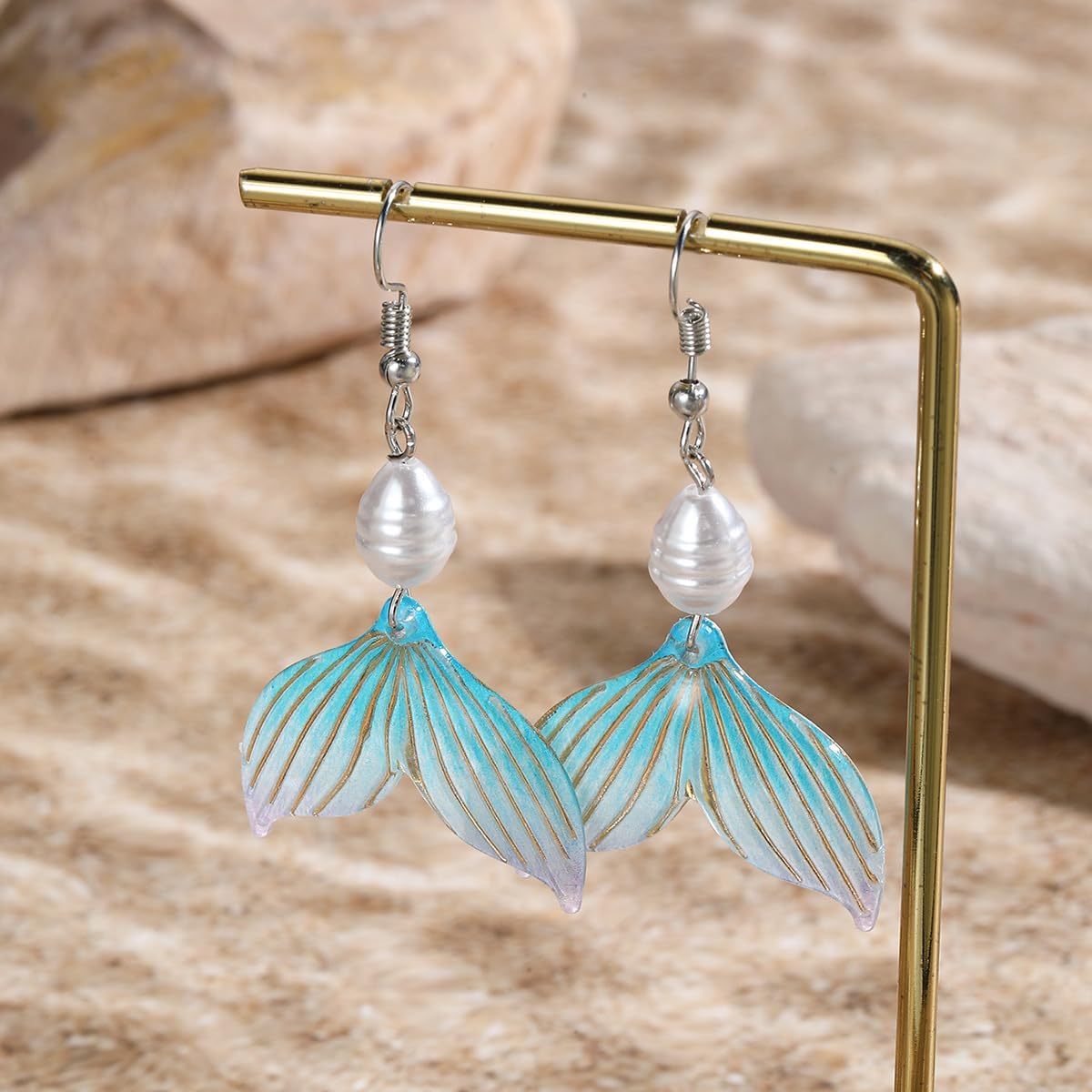 Bohemian Shell Pearl Earrings for Women Natural Beach Shell Drop Earrings Sea Shell Conch Hawaii Earring Summer Holiday Earrings (2) - Image 4