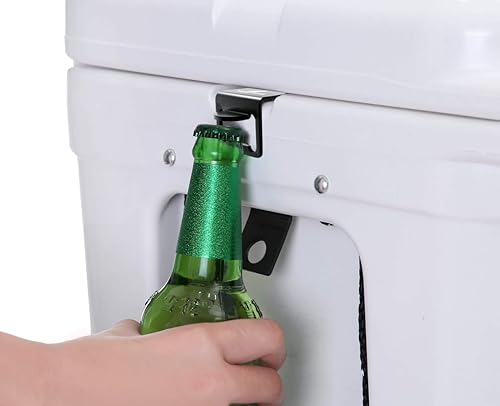Miniatura 8 de Noa Store Soporte de bloqueo para refrigerador con abrebotellas compatible con el soporte de bloqueo del refrigerador Yeti/RTIC Coolers