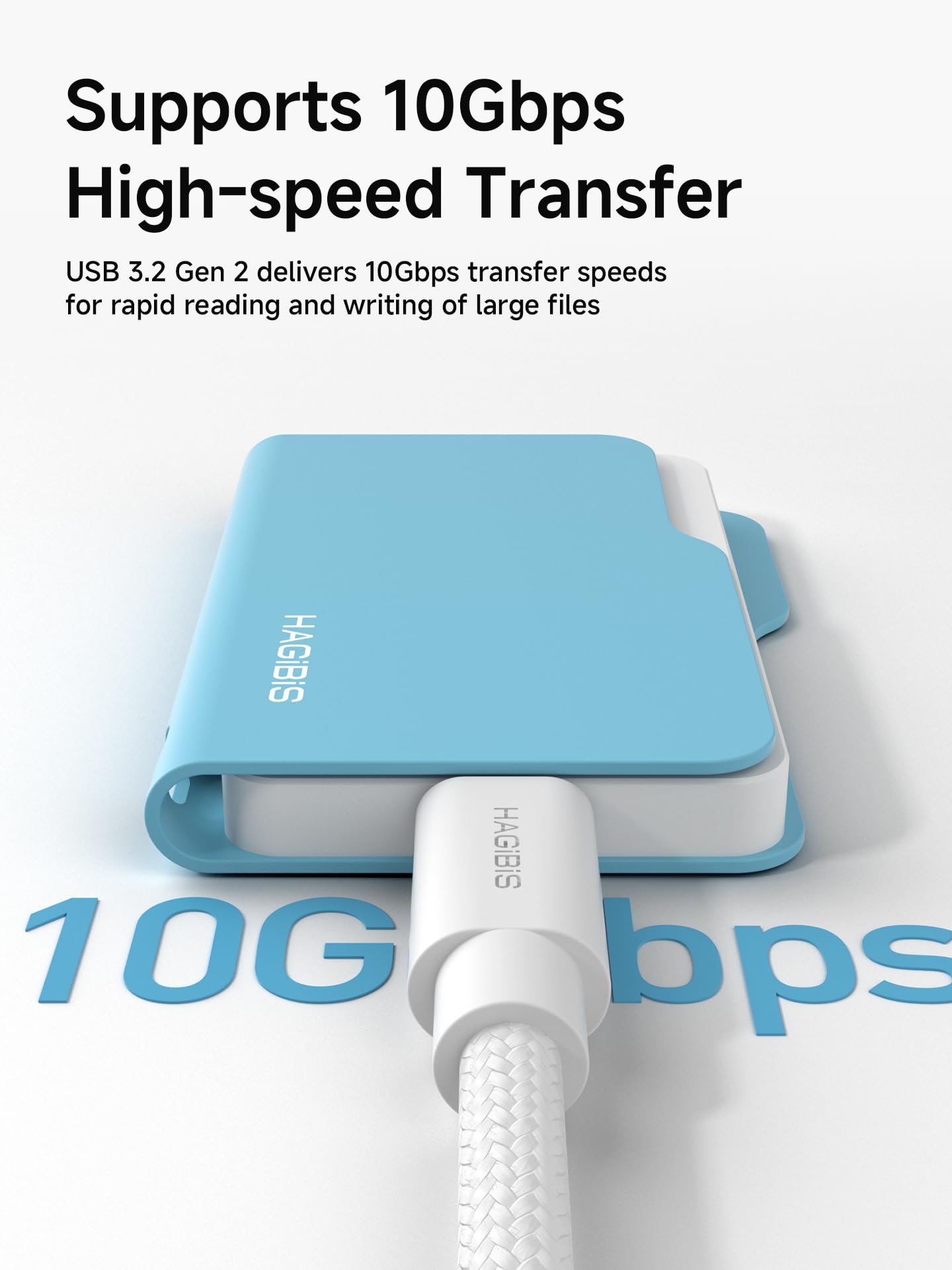 Amazon.com: Hagibis SSD Enclosure, Folder Style USB 3.2 Gen2
