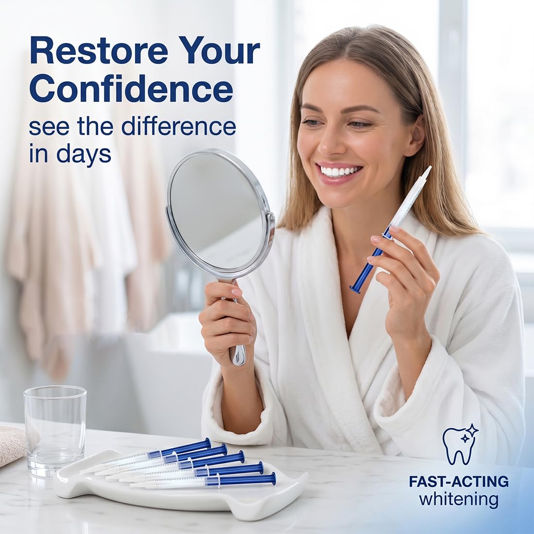 5 Ricriche Di Gel Sbincnte Per Denti,Teeth Whitening Gel,Gel Sbincnte Denti Professionle,Sbincre i Denti Velocemente Gels,Rimuovere Rpidmente Mcchie