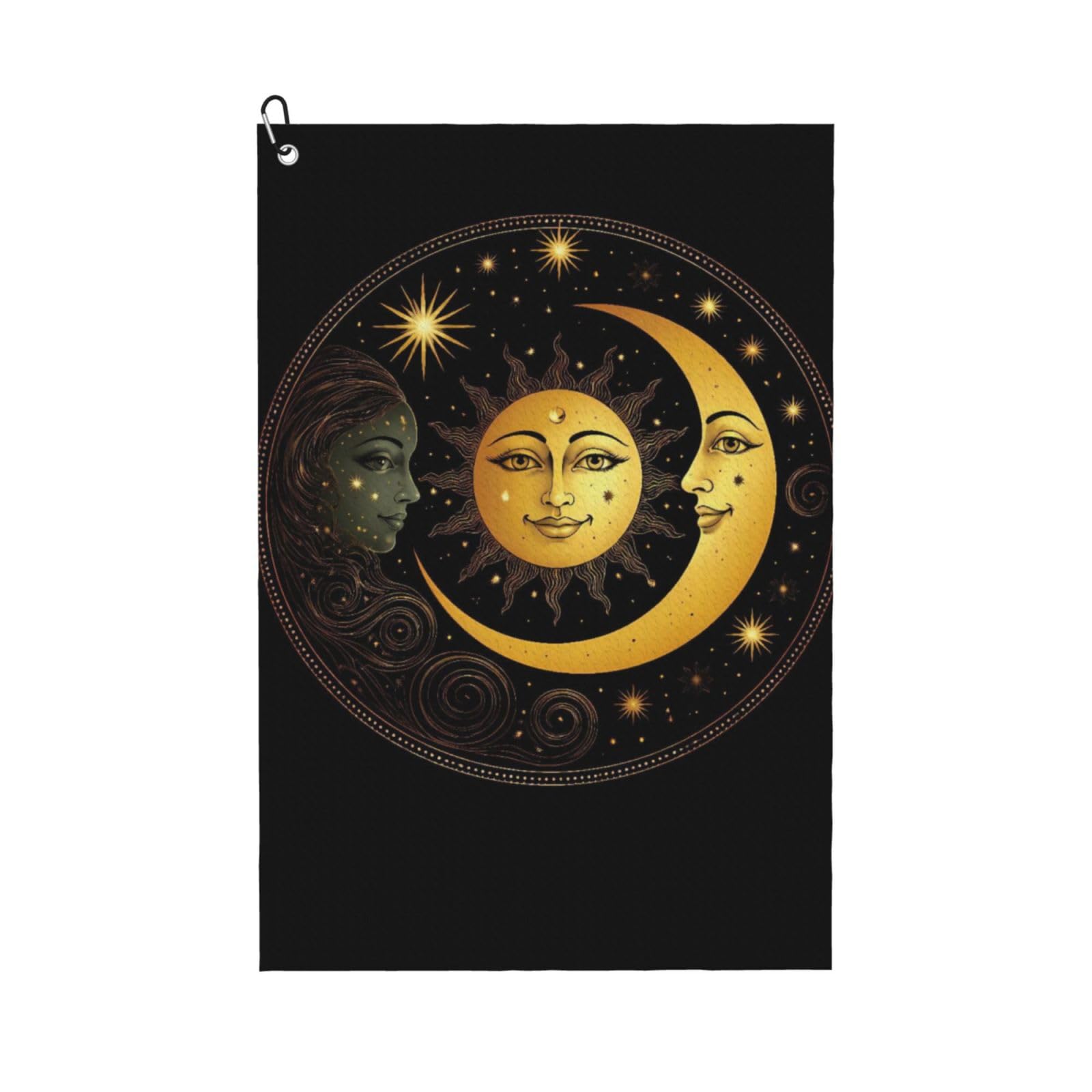 BSDFGSDD Astrology Tarot Cards Golf Towel 24 x 16 inches